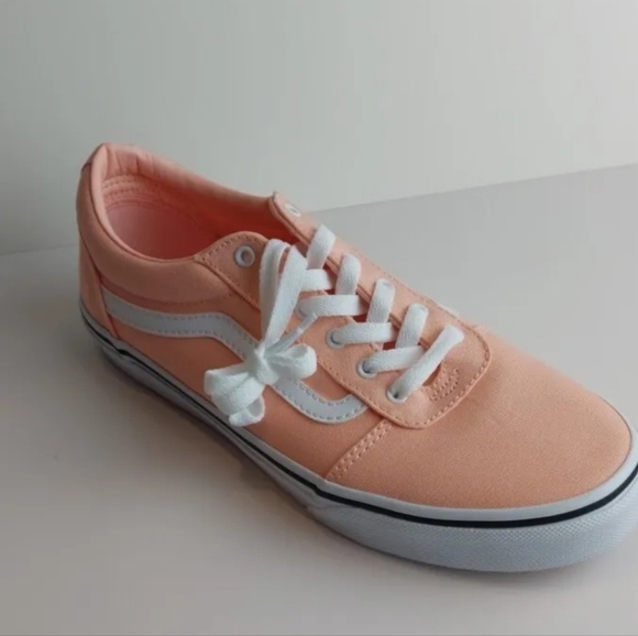 Vans‎ Canvas Tropical  Peach Women's shoes Size 6 - Picture 4 of 7
